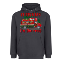 Smoke christmas on the road Heavyweight Hoodie - BundleAndBundleShop