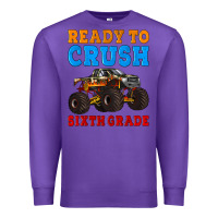 Purple ready to crush sixth grade Premium Sweatshirt - Artiststas
