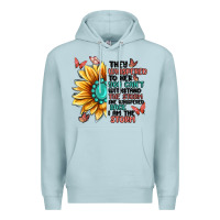 Blue Mist they whispered to her you can't withstand the stor Premium Hoodie - MaliasSmallBusiness