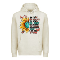 Oatmeal Heather they whispered to her you can't withstand the stor Premium Hoodie - MaliasSmallBusiness