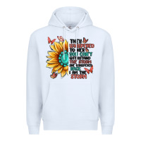 White they whispered to her you can't withstand the stor Premium Hoodie - MaliasSmallBusiness