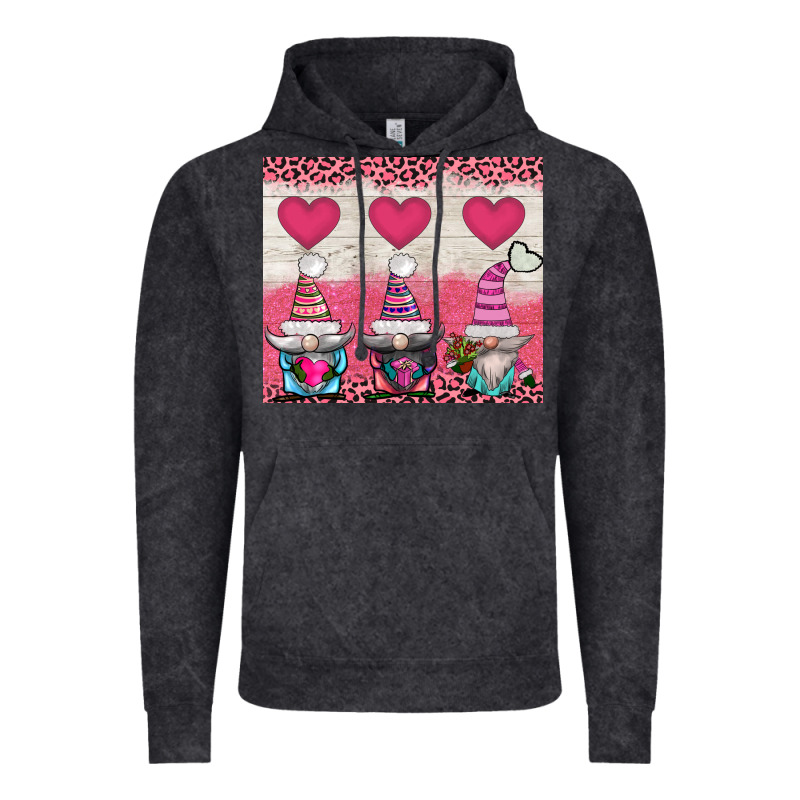 V.d 3 Gnomes And Hearts Vintage Hoodie by AdoDesignShop | Teevron