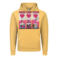 Vintage Mustard v.d 3 gnomes and hearts Vintage Hoodie - AdoDesignShop