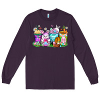 Plum easter coffee cups Long Sleeve Tee - Zillion Design Studio