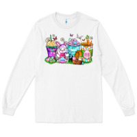 White easter coffee cups Long Sleeve Tee - Zillion Design Studio