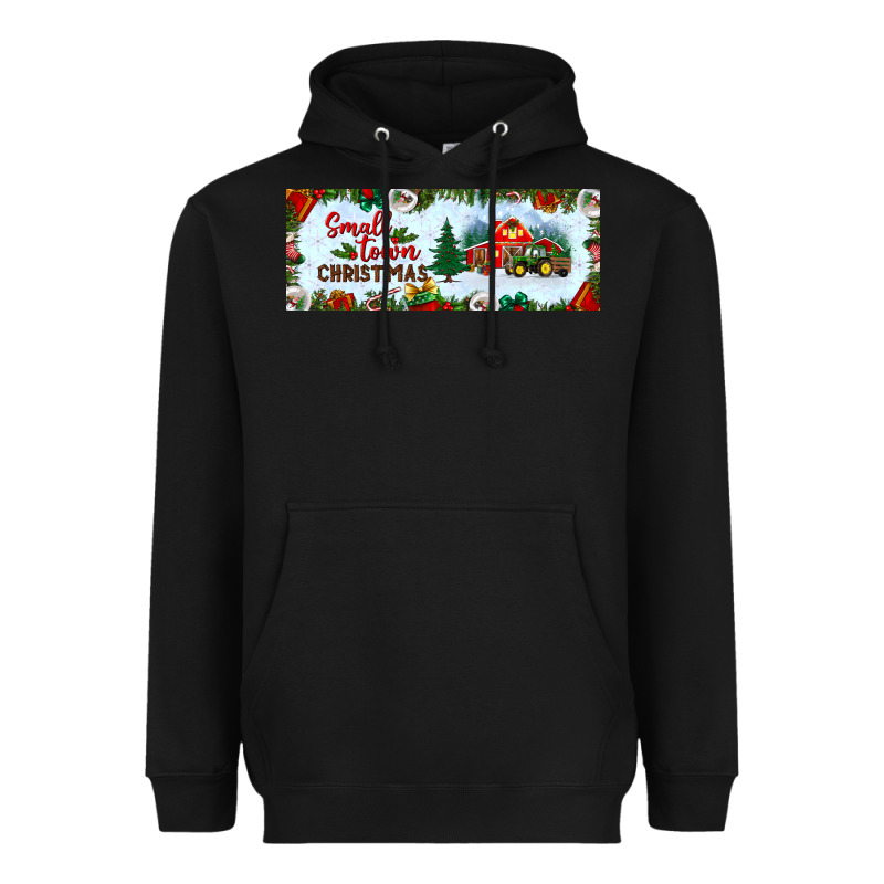 Small Town Christmas Heavyweight Hoodie by BundleAndBundleShop | Teevron