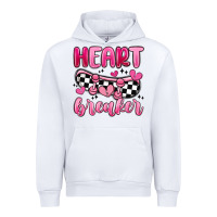 White heart breaker Urban Hoodie - MaliasSmallBusiness