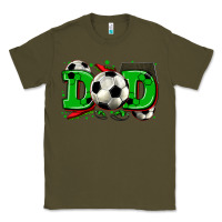 Army Green dad soccer Classic Tee - Zillion Design Studio