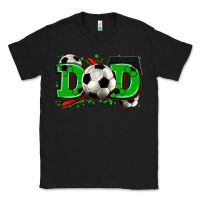 Black dad soccer Classic Tee - Zillion Design Studio