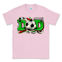 Bubblegum Pink dad soccer Classic Tee - Zillion Design Studio