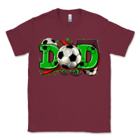 Burgundy dad soccer Classic Tee - Zillion Design Studio