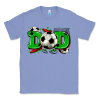 Colony Blue dad soccer Classic Tee - Zillion Design Studio