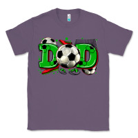 Lavender dad soccer Classic Tee - Zillion Design Studio