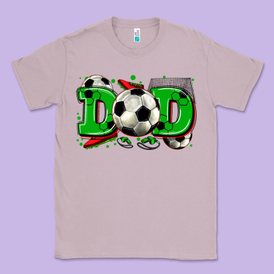 Dad Soccer Classic Tee Designed By Zillion Design Studio