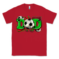 Red dad soccer Classic Tee - Zillion Design Studio