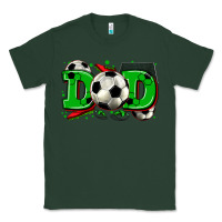 Sports Green dad soccer Classic Tee - Zillion Design Studio