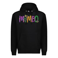 Black mardi gras mambo Premium Hoodie - MaliasSmallBusiness