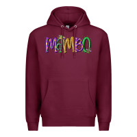 Burgundy mardi gras mambo Premium Hoodie - MaliasSmallBusiness