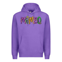 Purple mardi gras mambo Premium Hoodie - MaliasSmallBusiness