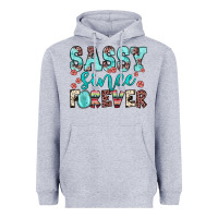 Heather Grey sassy since forever Heavyweight Hoodie - JahusDesignShop