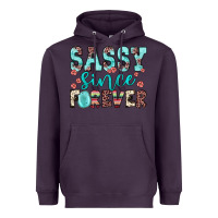Plum sassy since forever Heavyweight Hoodie - JahusDesignShop