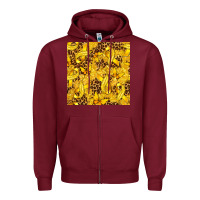Burgundy Childhood Cancer Butterfly Zipper Hoodie - texasbilliewilder