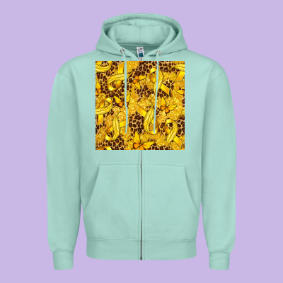Childhood Cancer Butterfly Zipper Hoodie Designed By Texasbilliewilder