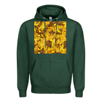 Sports Green Childhood Cancer Butterfly Zipper Hoodie - texasbilliewilder