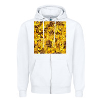 White Childhood Cancer Butterfly Zipper Hoodie - texasbilliewilder
