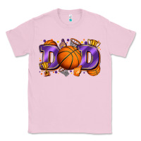 Bubblegum Pink dad basketball Classic Tee - Zillion Design Studio