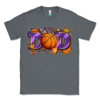 Charcoal Heather dad basketball Classic Tee - Zillion Design Studio
