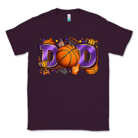 Plum dad basketball Classic Tee - Zillion Design Studio