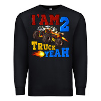 Black i'am two truck yeah Premium Sweatshirt - Artiststas