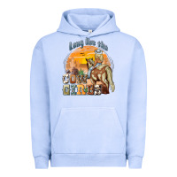 Pigment Grape Ice long live the cowgirls Urban Hoodie - NancyCooperArtShop