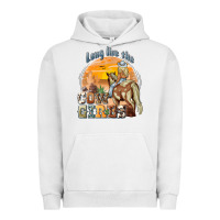 Pigment Lunar Rock long live the cowgirls Urban Hoodie - NancyCooperArtShop