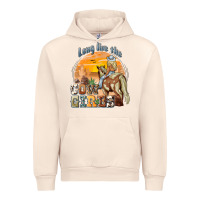 Sandshell long live the cowgirls Urban Hoodie - NancyCooperArtShop
