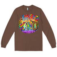 Chestnut be kind with heart ballons Long Sleeve Tee - texasbilliewilder