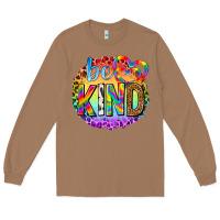 Toasted Coconut be kind with heart ballons Long Sleeve Tee - texasbilliewilder