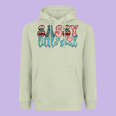 Sassy Little Soul Heavyweight Hoodie Designed By Jahusdesignshop