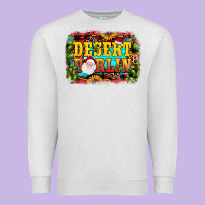 Desert Darlin Premium Sweatshirt Designed By Jahusdesignshop