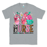 Heather Grey nurse coffee scrubs rubber gloves Classic Tee - texasbilliewilder