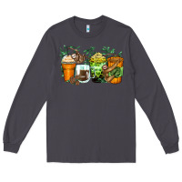 Smoke sloth coffee cups Long Sleeve Tee - Zillion Design Studio