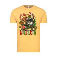 Vintage Mustard Christmas Louisiana Vintage Tee - BarkalooDesign