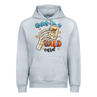 Heather Grey baby im a wild card Urban Hoodie - MaliasSmallBusiness