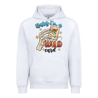 White baby im a wild card Urban Hoodie - MaliasSmallBusiness