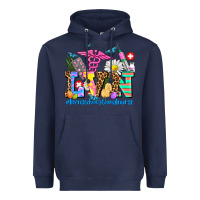 Navy easter lvn licensed vocational nurse Heavyweight Hoodie - AdoDesignShop