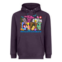 Plum easter lvn licensed vocational nurse Heavyweight Hoodie - AdoDesignShop