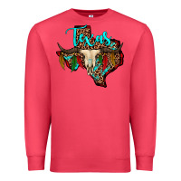 Cardinal bullskull texas map Premium Sweatshirt - JahusDesignShop