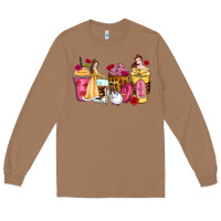 Toasted Coconut princess cartoon coffee cups Long Sleeve Tee - Zillion Design Studio