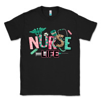 Black nurse life Classic Tee - texasbilliewilder
